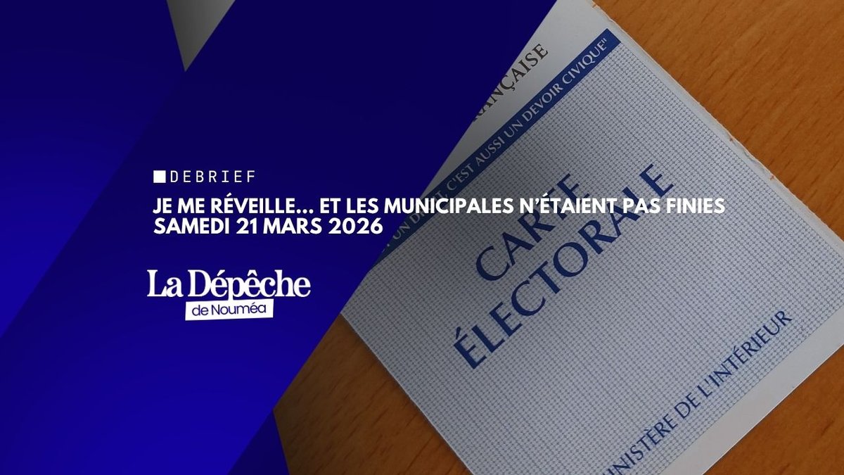 Je me suis réveillé… et les municipales n’étaient pas finies