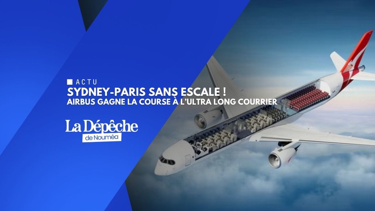 Sydney-Paris sans escale ! 