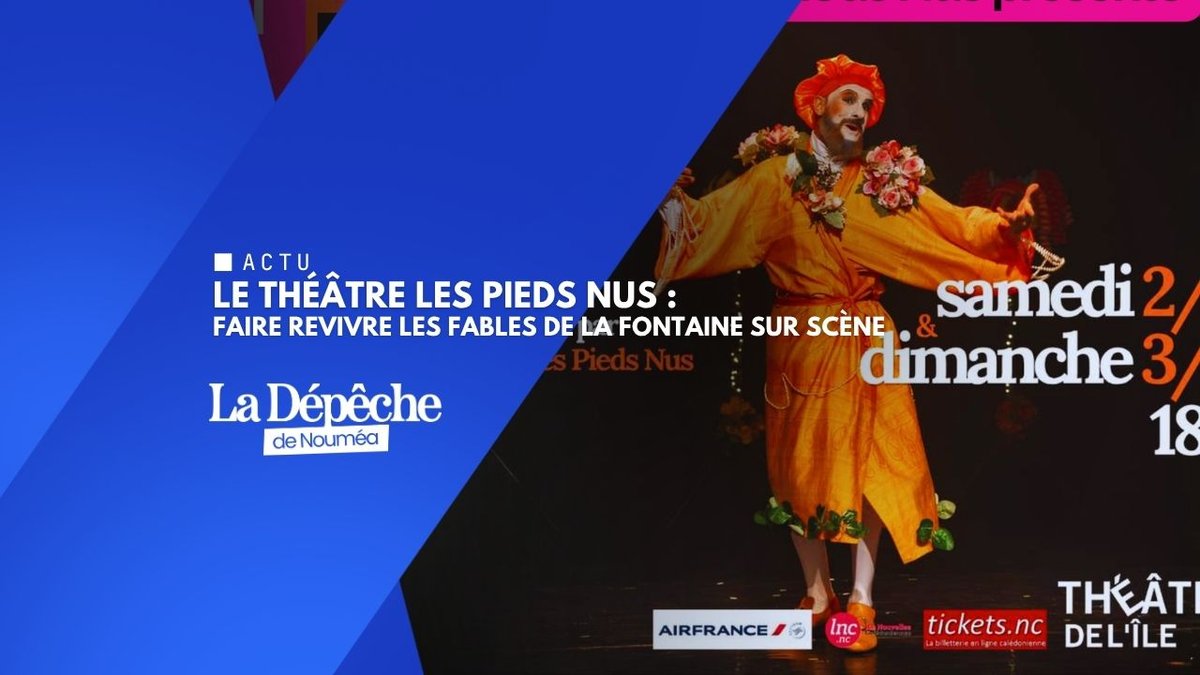Fables à Nouméa : La Fontaine revisité en choc théâtral