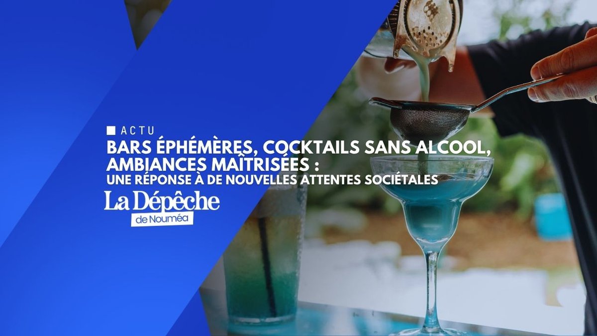 Mocktails et bars éphémères : la nouvelle tendance qui bouscule les soirées en Calédonie