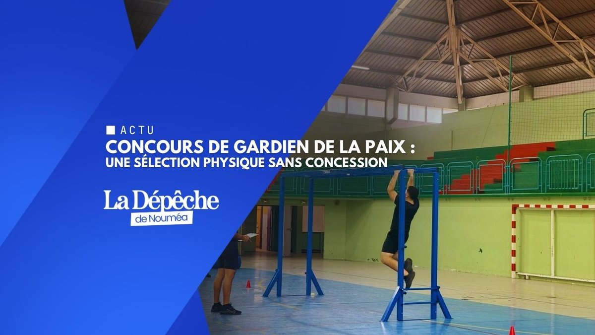 176 candidats au défi : le concours de gardien de la paix lancé