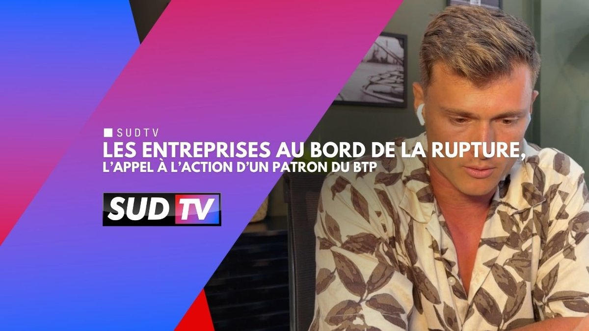 Les entreprises au bord de la rupture, l’appel à l’action d’un patron du BTP