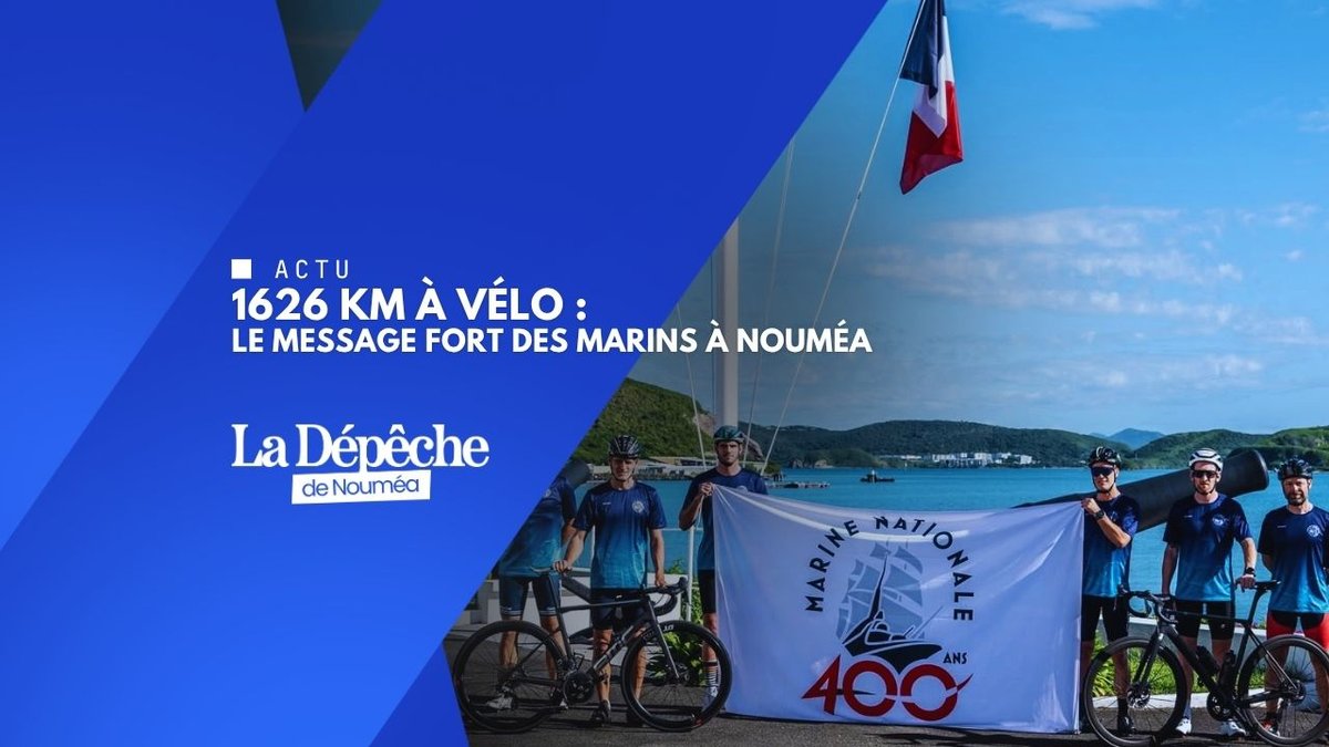 1626 km à vélo : défi choc pour les 400 ans de la Marine