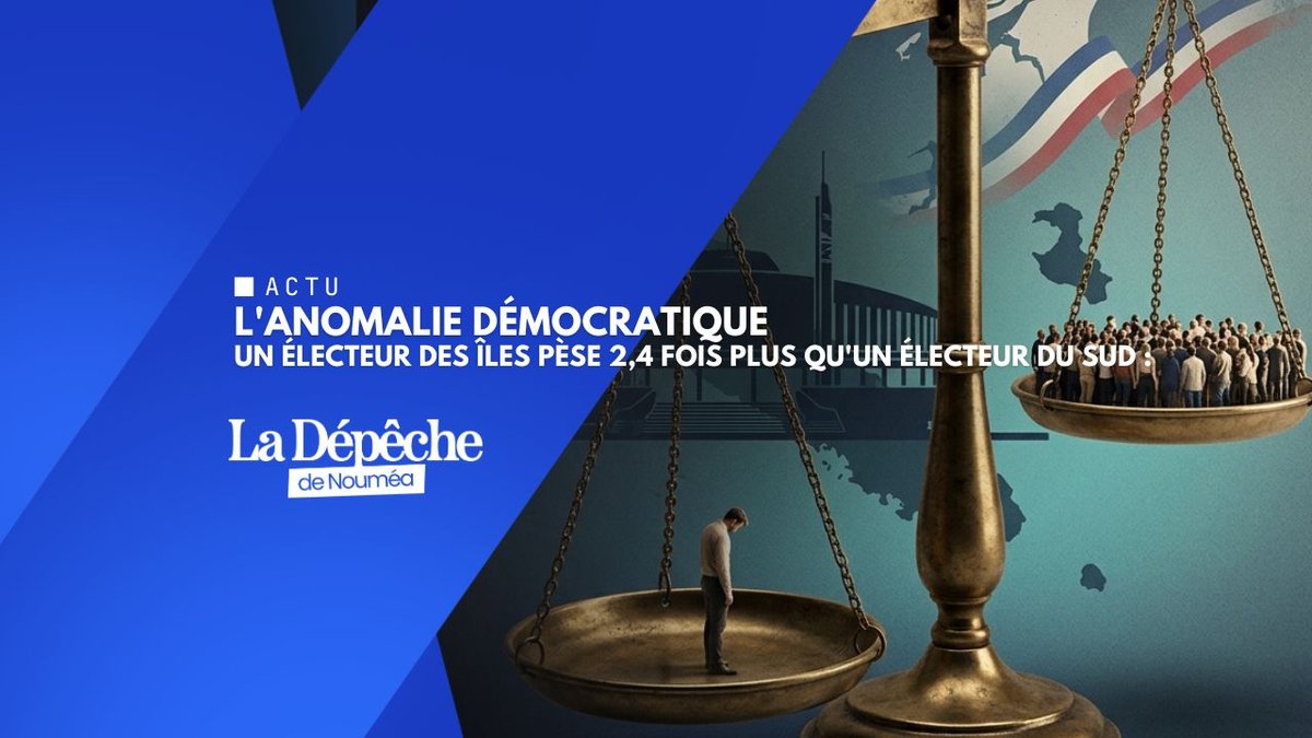 Un électeur des Îles pèse 2,4 fois plus qu'un électeur du Sud : l'anomalie démocratique dont personne ne veut vraiment parler