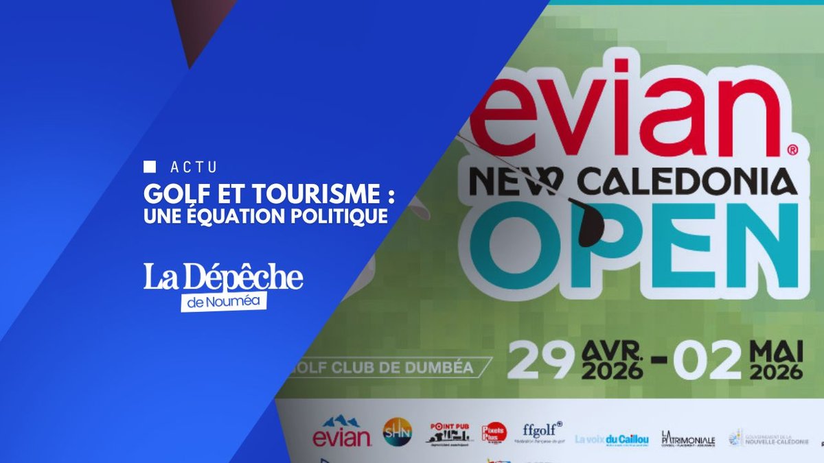 Evian New Caledonia Open 2026 : le golf international de retour à Dumbéa