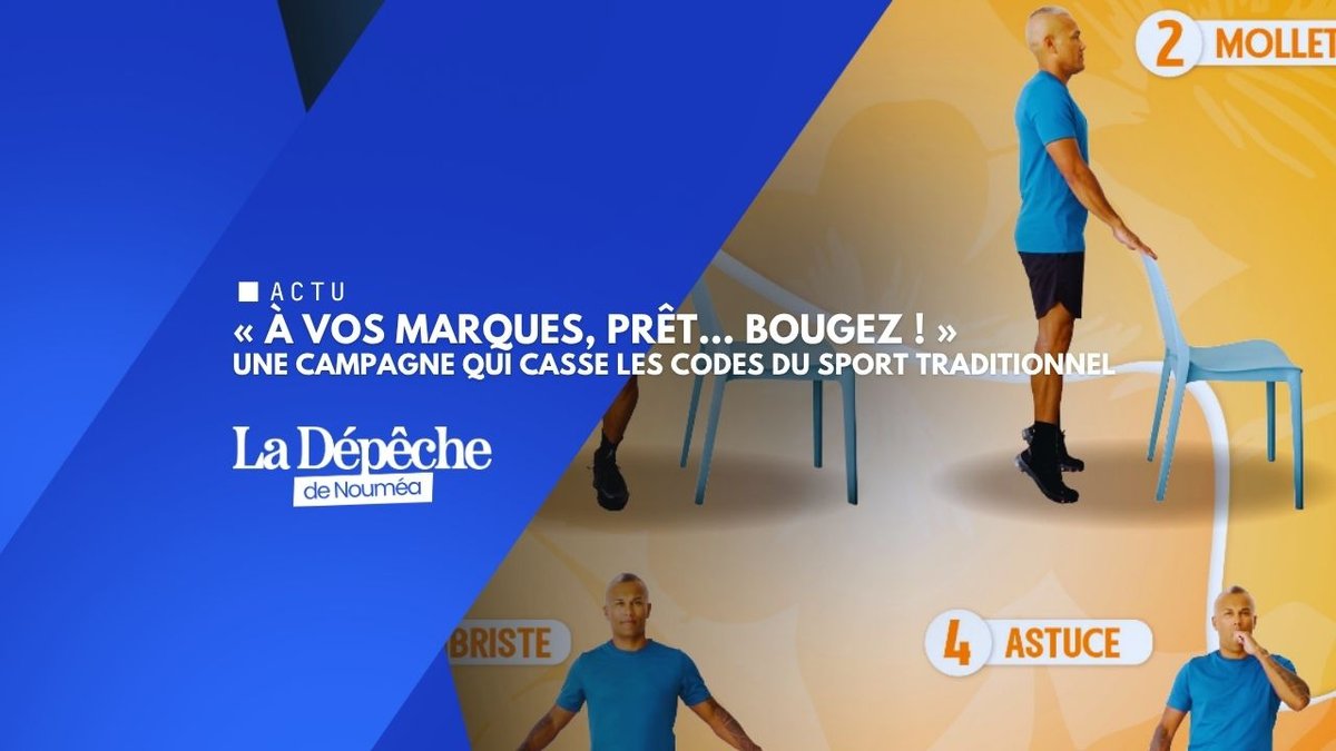 Bougez sans excuses : la campagne qui veut réveiller les Calédoniens