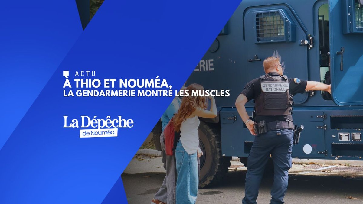 Gendarmerie : mission clé à Thio, immersion à Nouméa