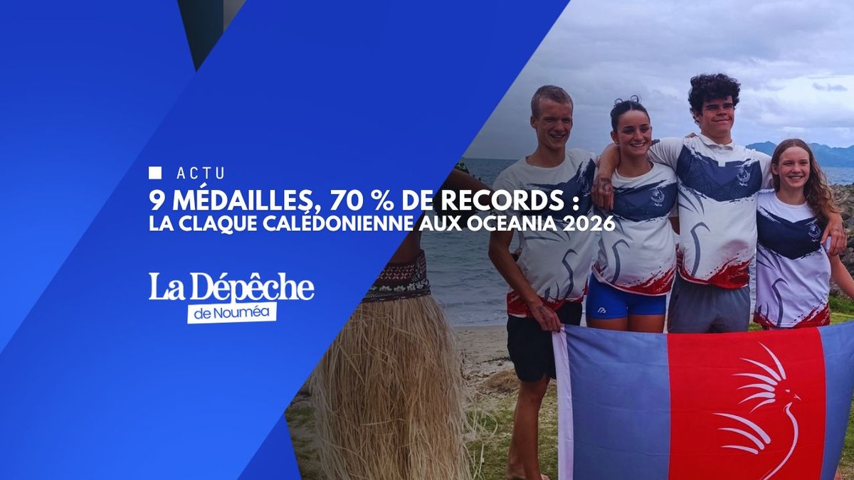 Oceania 2026 : la Nouvelle-Calédonie frappe fort à Suva