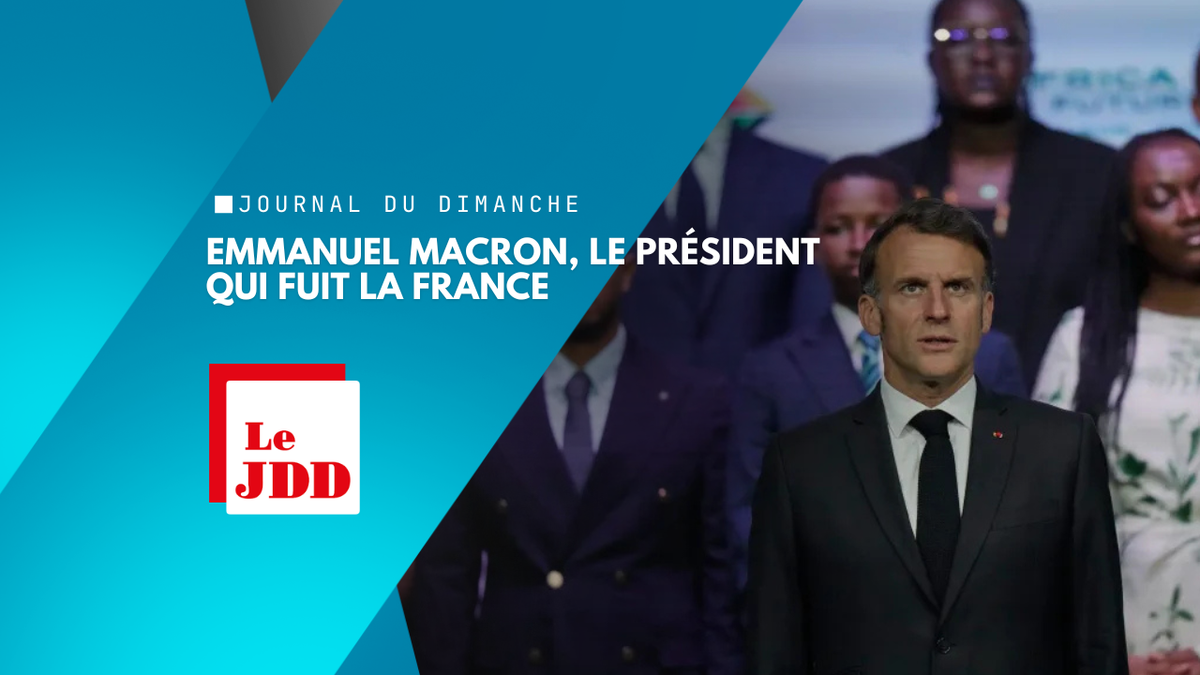 Emmanuel Macron, le président qui fuit la France