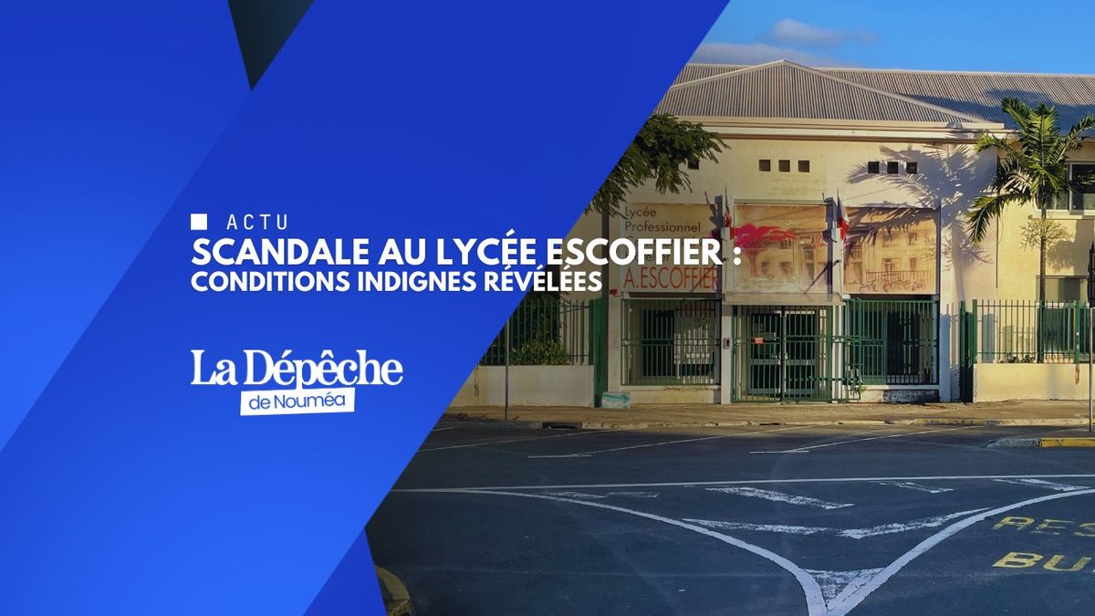 Lycée Escoffier : grève choc face à un établissement délabré