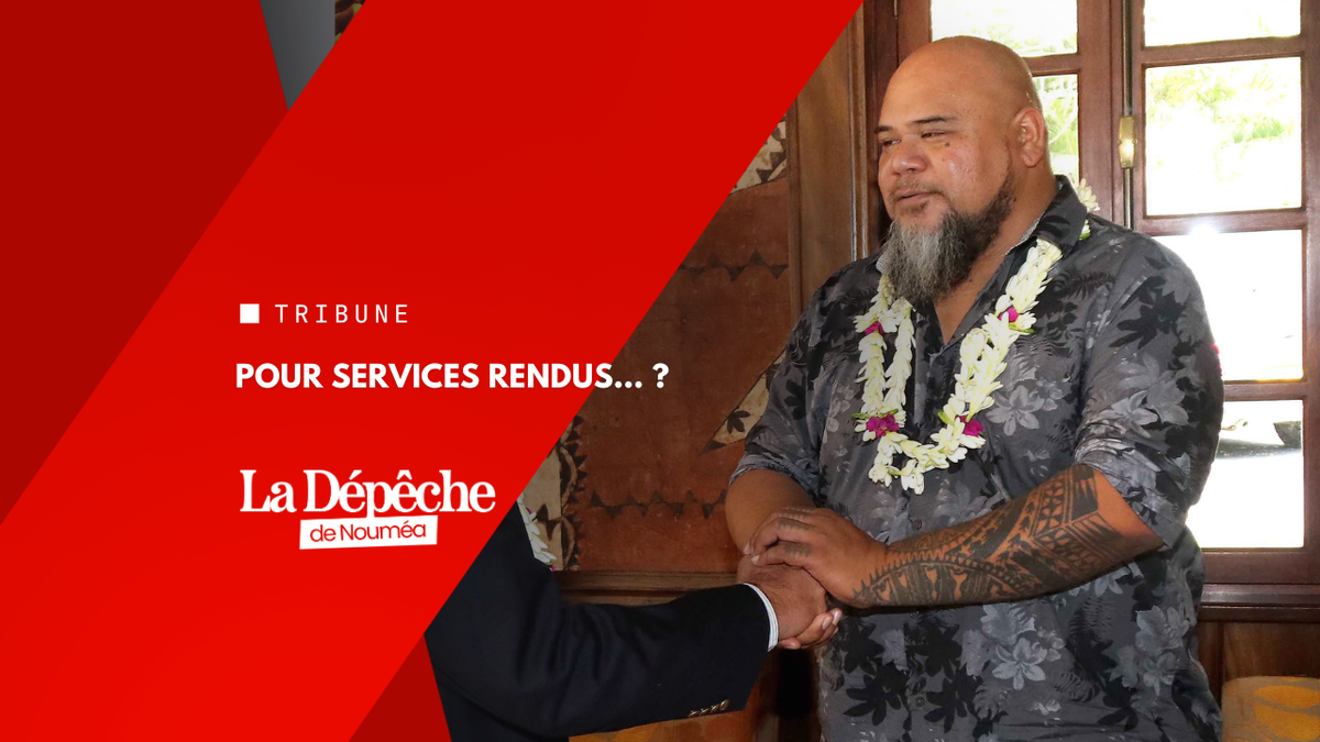 Pour services rendus… ?