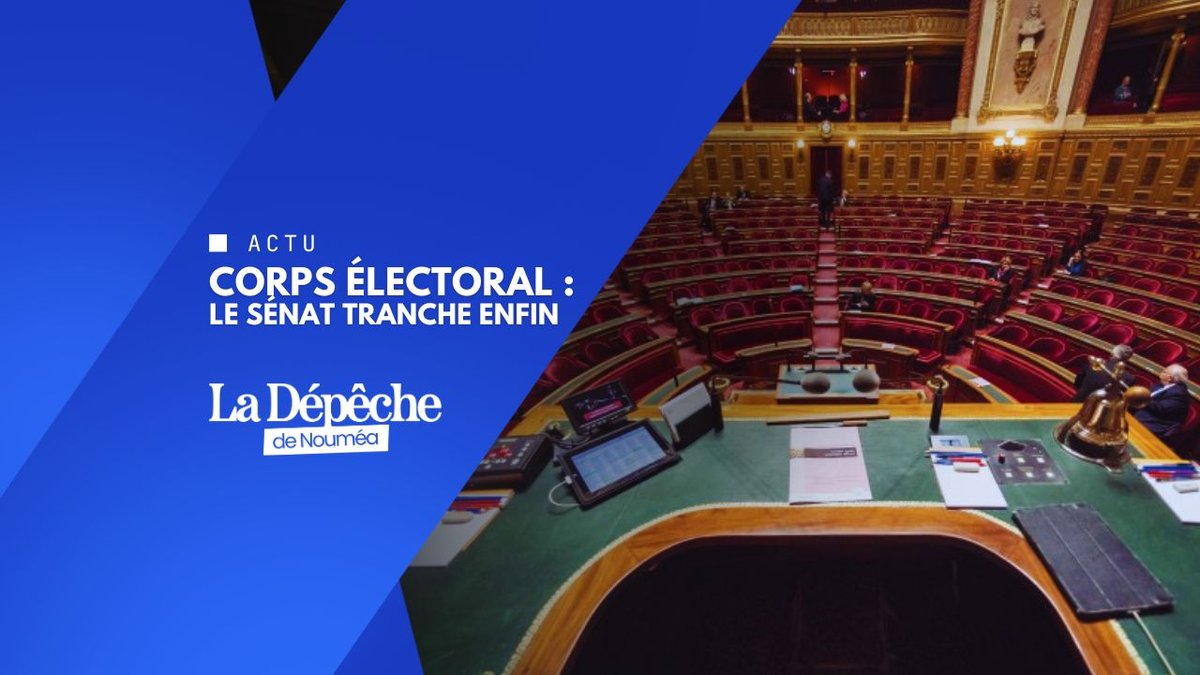 Le Sénat débloque 10 500 nouveaux électeurs