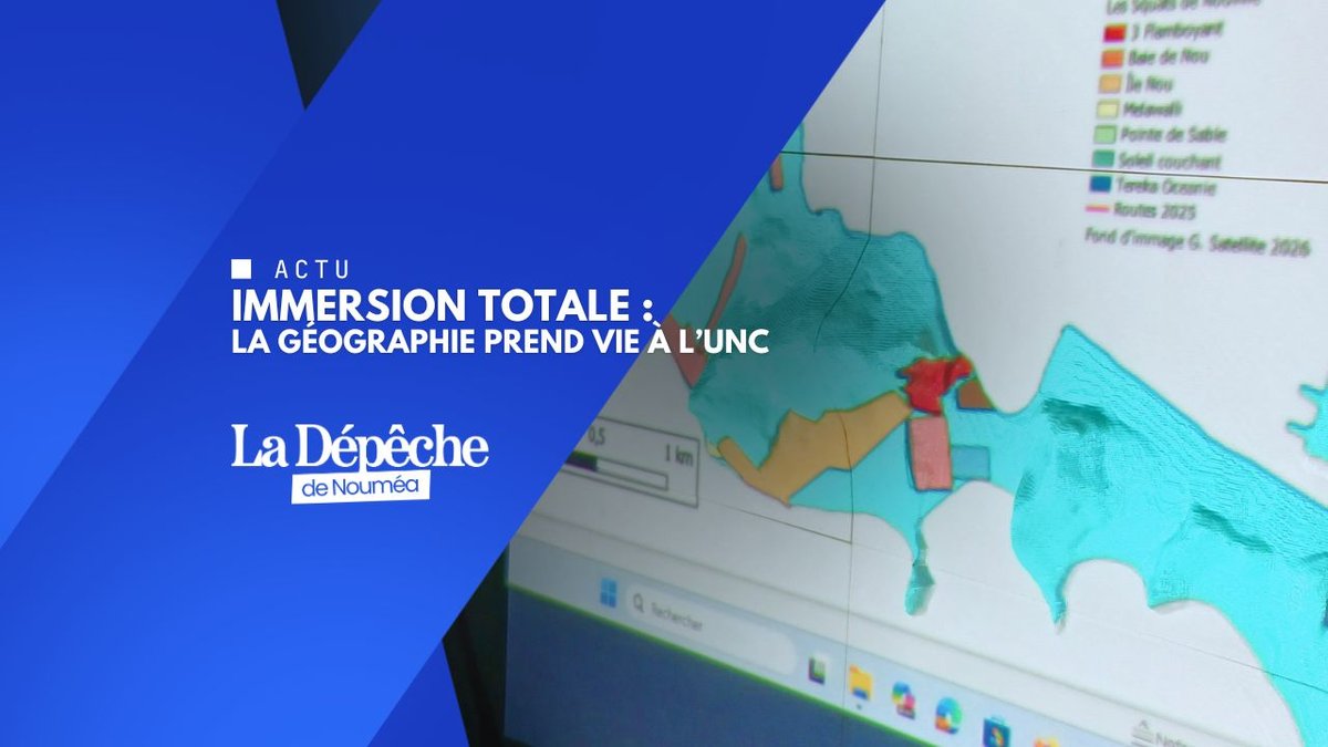 À l’UNC, la géographie devient spectaculaire en 3D