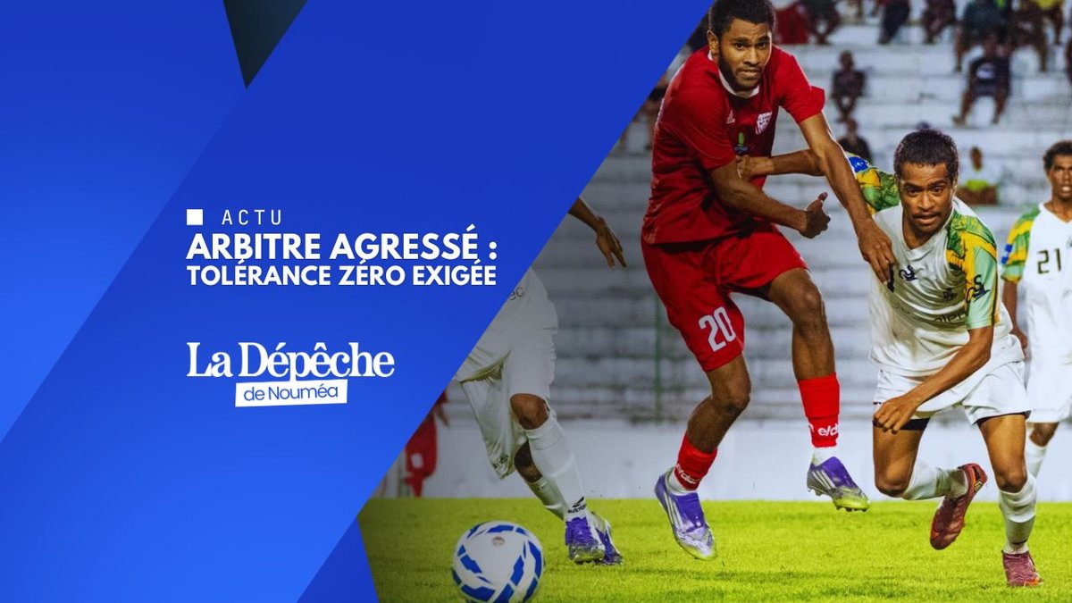 Agression d’arbitre en Super Ligue : le football calédonien dérape