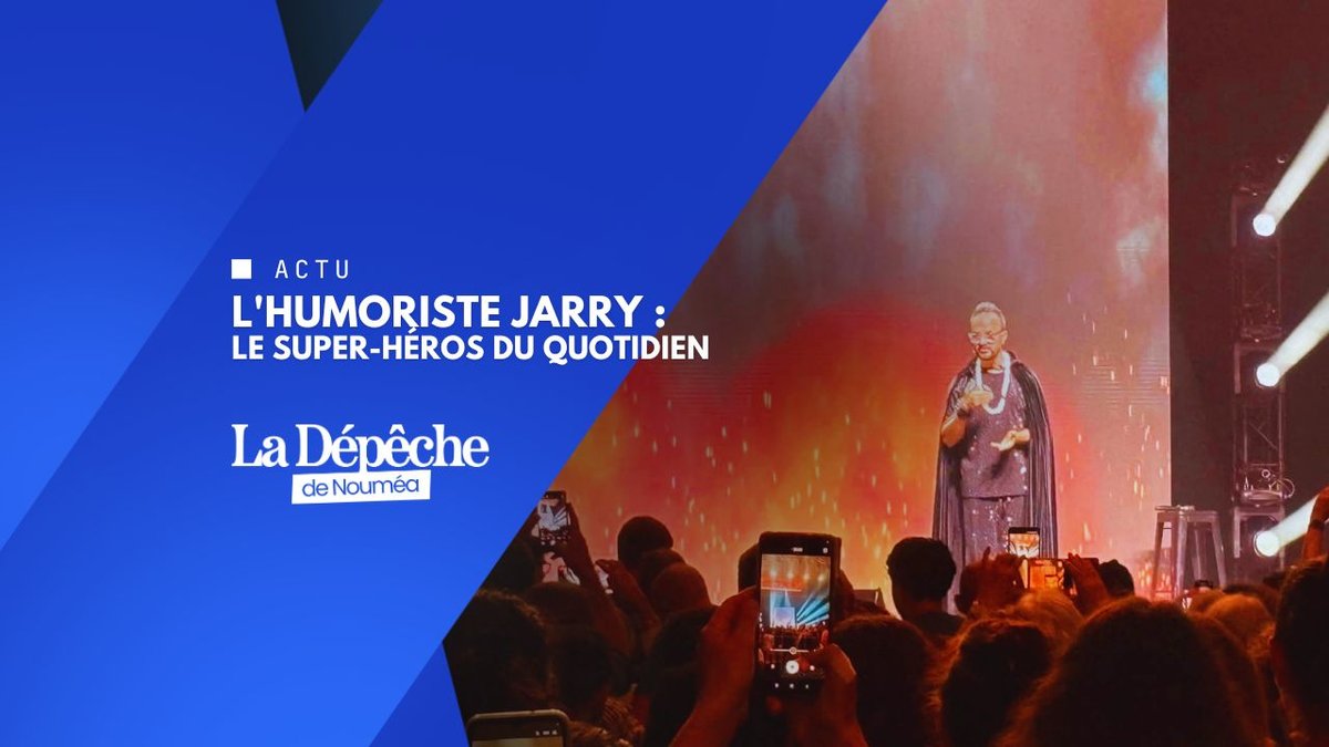 Jarry fait le plein à l'Arène du Sud : "Bonhomme" touche Nouméa au cœur