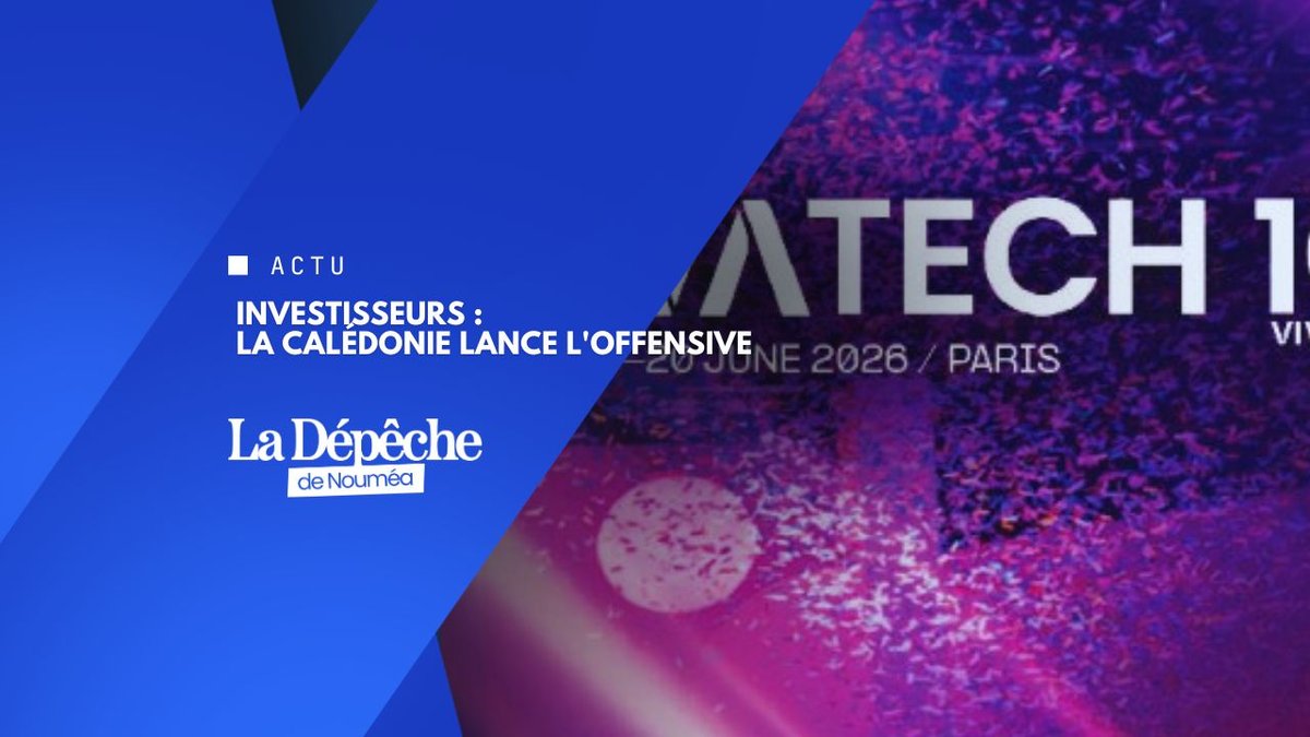 La Nouvelle-Calédonie à l'assaut de VivaTech