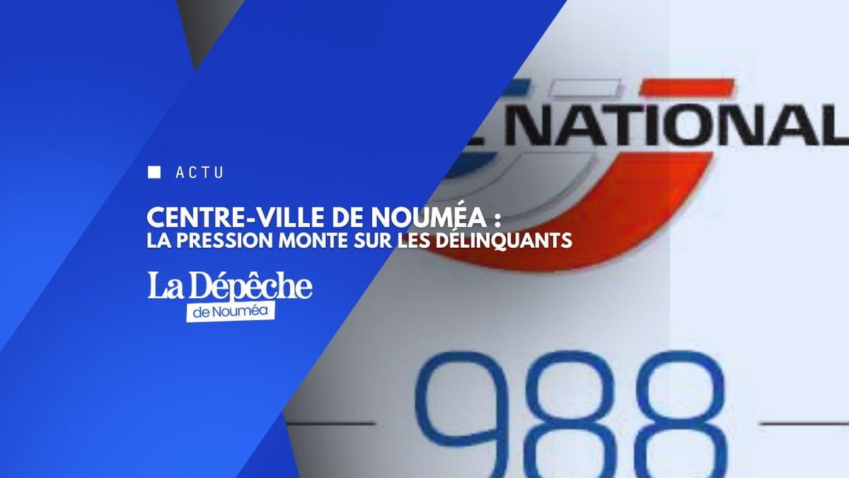 La police passe à l'offensive dans les rues de Nouméa