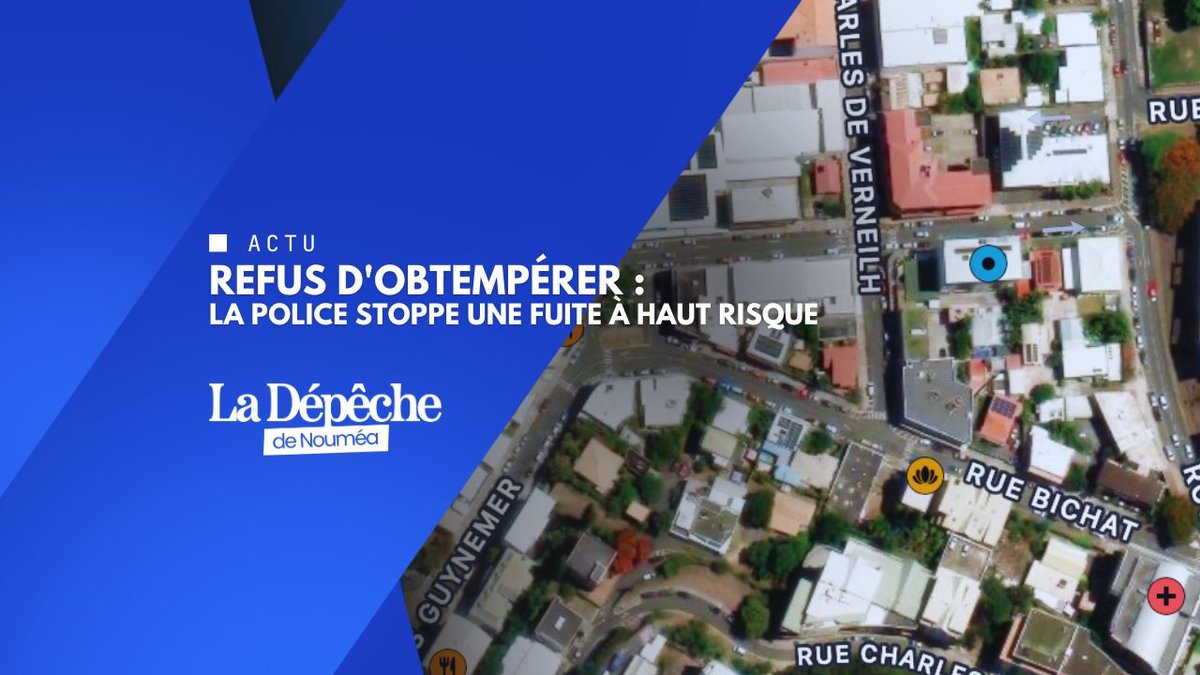 Avec deux enfants à bord, il fonce pour échapper à la police