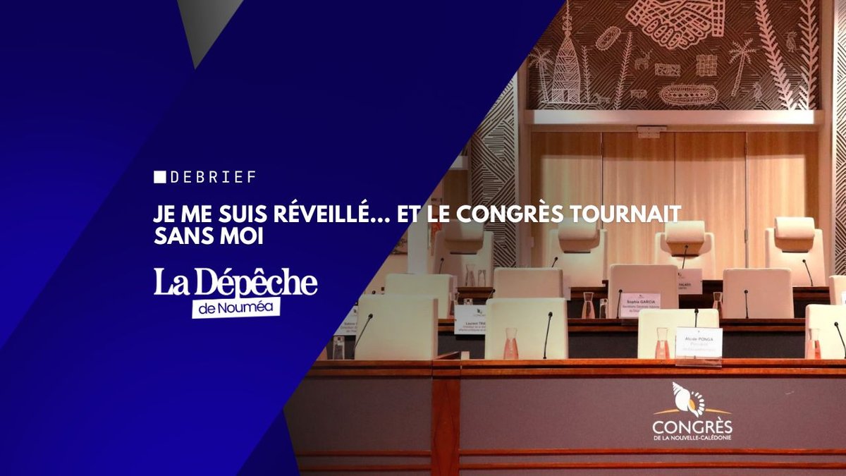 Je me suis réveillé… et le Congrès tournait sans moi