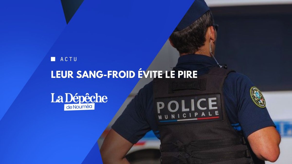 Il sort un couteau face aux policiers !