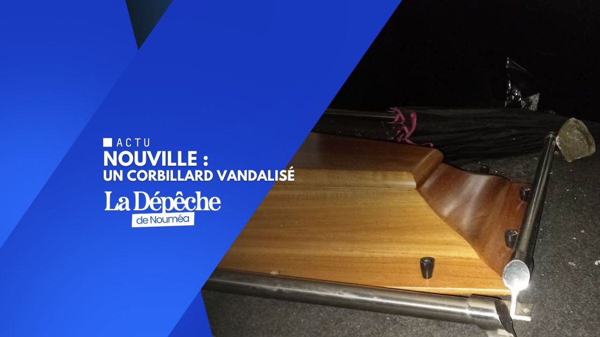 Nouville : un corbillard vandalisé