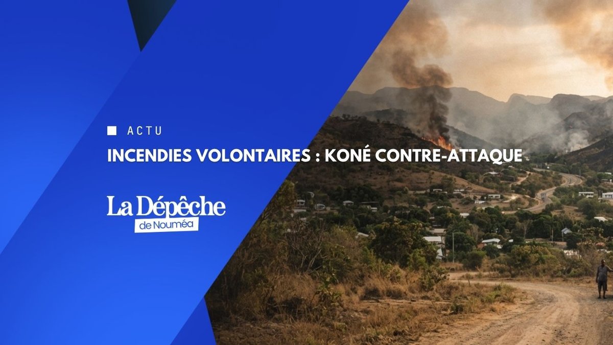Koné brûle : la mairie accuse