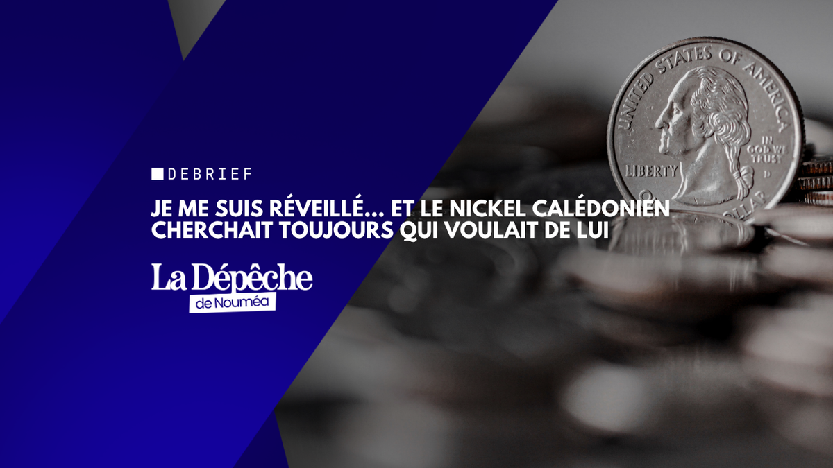 Je me suis réveillé… et le nickel calédonien cherchait toujours qui voulait de lui
