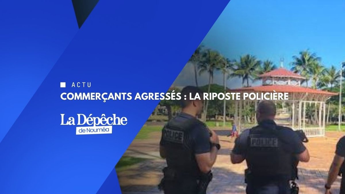 Arrachée au sol pour un collier à Nouméa