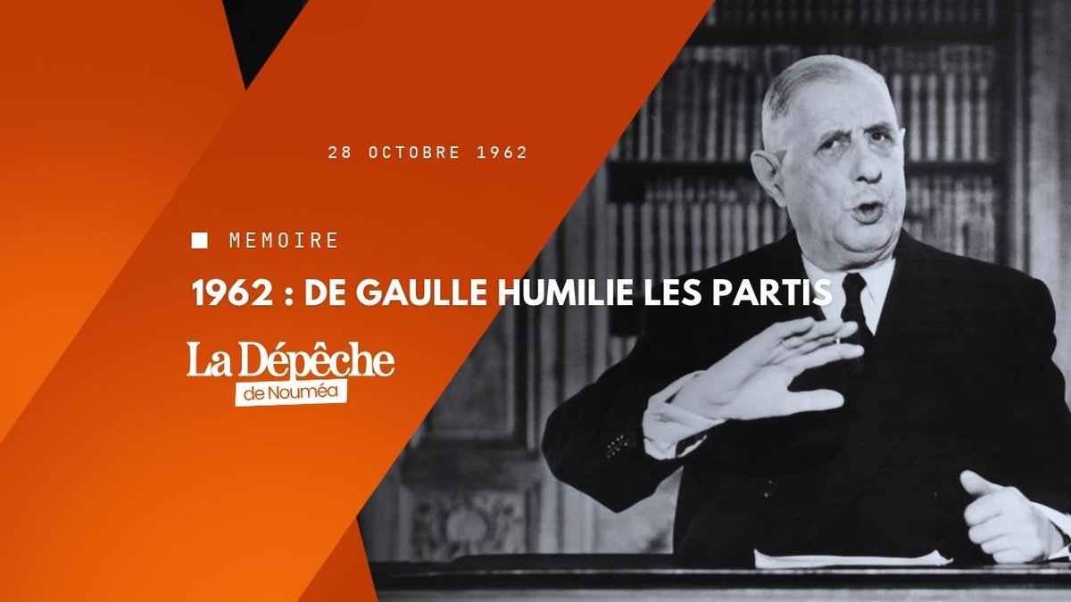 Sans 1962, vous ne voteriez pas pour le président