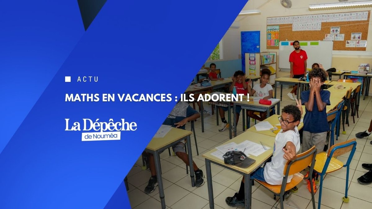 Ils retournent à l’école… en vacances !