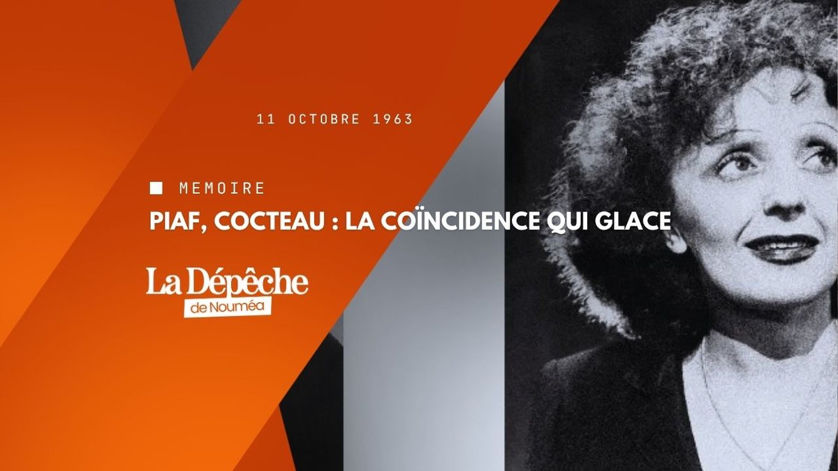 Cocteau meurt 5 heures après Piaf