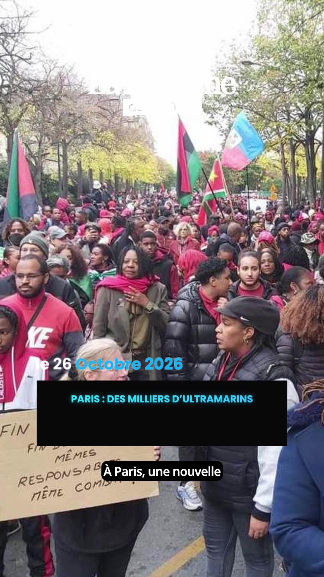 Colère ultramarine à Paris : manifester, oui, mais jusqu’où aller pour se faire entendre ?     📎 Lien en bio